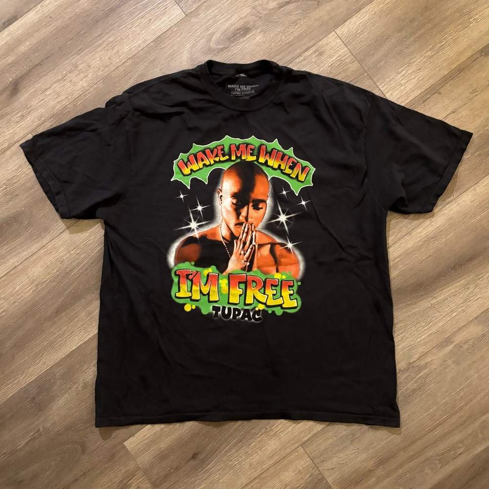 Tupac Wake Me When I’m Free T Shirt
